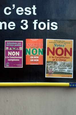 3 fois non
